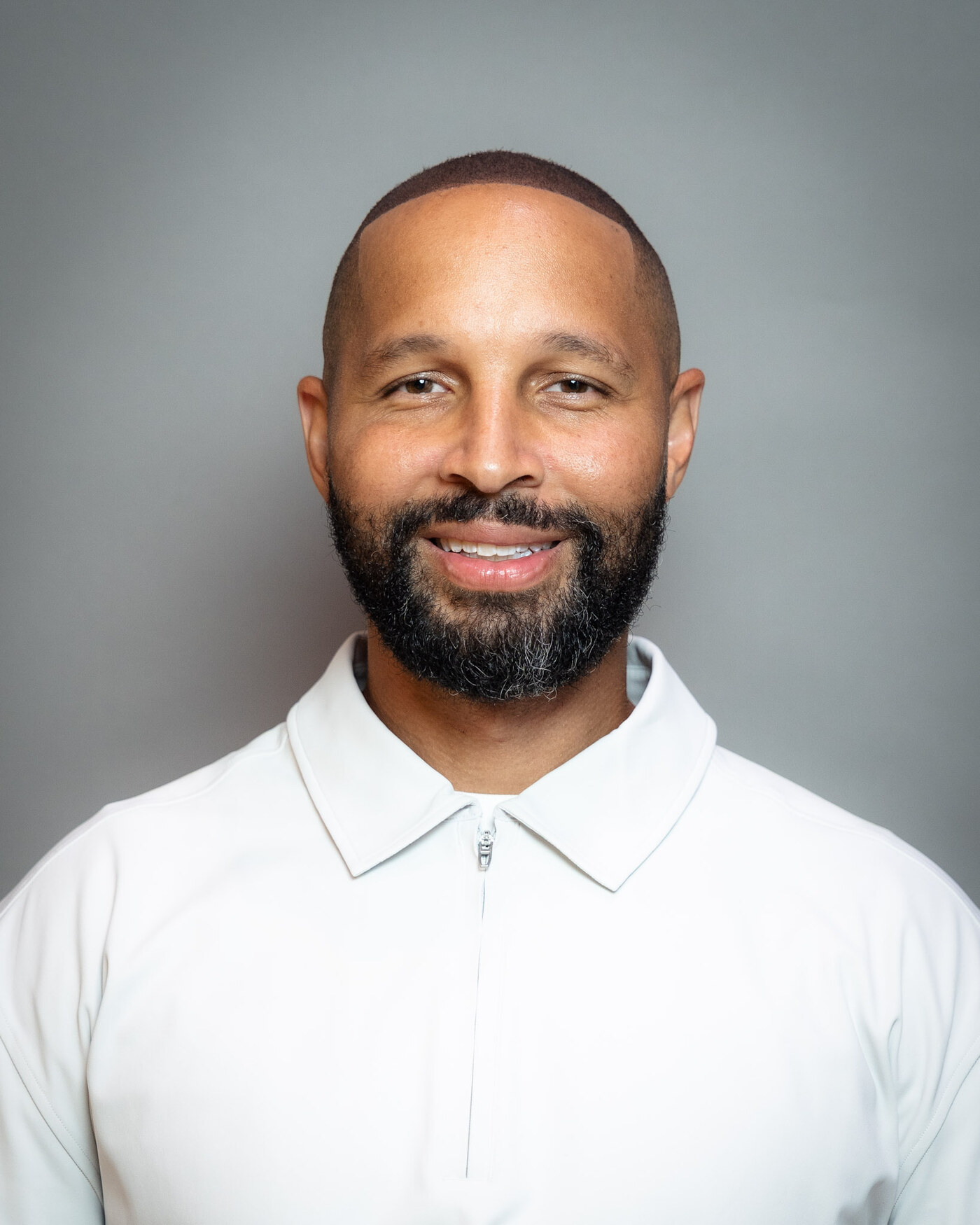 Portrait of Detroit Film Club director DeJuan Ford